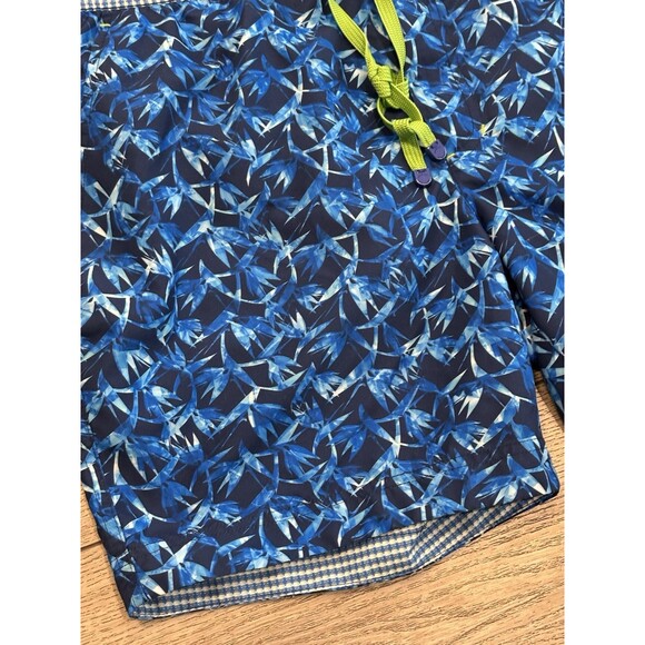 Robert Graham Board Shorts Swim Trunks Men's 36 Mesh Lined Blue Colorful - Picture 2 of 6